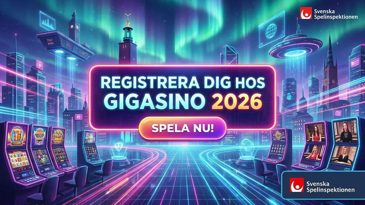 Registrera konto med bonus